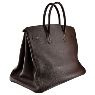 Hermès Birkin 40 In Dark Chocolate Togo Leather With Gold Hardware