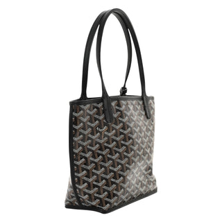 Goyard Black Goyardine Reversible Mini Anjou Bag