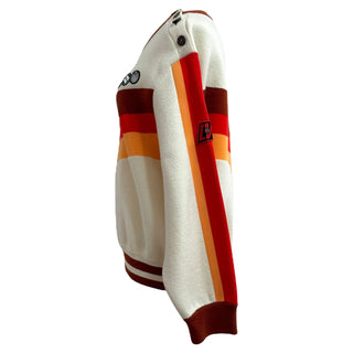 Louis Vuitton Multicolour Striped Knit Wool Jumper