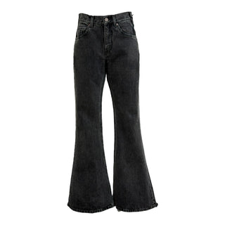 Celine Black Flared High-Waisted Denim Jeans