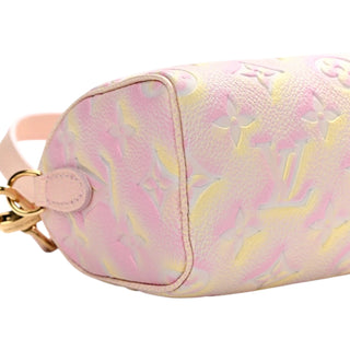 Louis Vuitton Pink Nano Speedy Empreinte Monogram Summer Stardust Bag