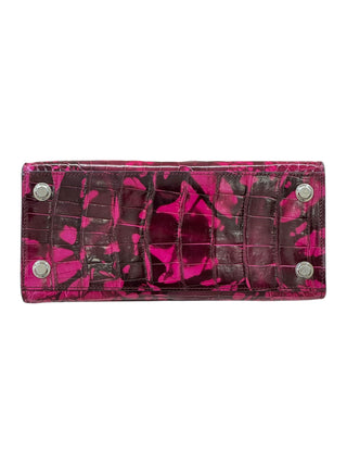 Louis Vuitton Fuchsia Inferno City Streamer PM Crocodilian Brilliant Bag