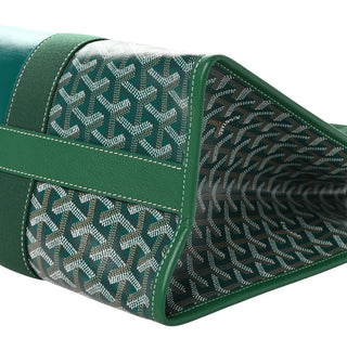 Goyard Green Goyardine Villette Tote Bag