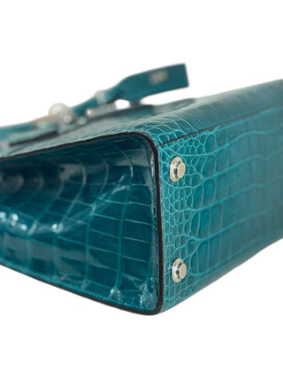 Louis Vuitton Green Inferno City Streamer PM Crocodilian Brilliant Bag