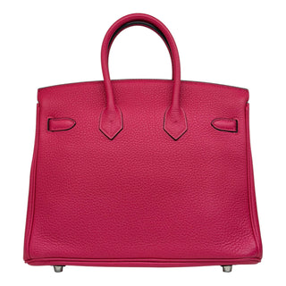 Hermès Birkin 25 Rose Mexico Togo Leather With PHW