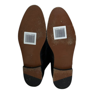 Christian Dior Black Leather Knee-High Riding Boots