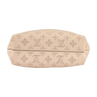 Louis Vuitton Cream Monogram Mahina Why Knot PM Bag
