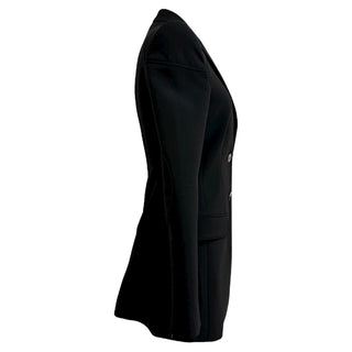 Burberry Black Structured Tailored Blazer