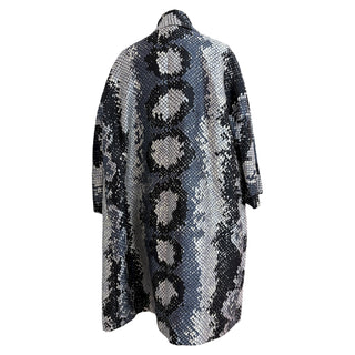 Prada Python Print Wool-Silk Jacket and Dress Set