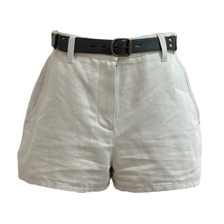 Louis Vuitton Beige Denim Jacket and Shorts Set