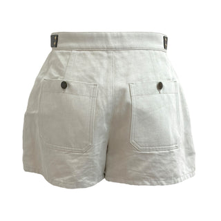 Louis Vuitton Beige Denim Jacket and Shorts Set