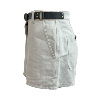 Louis Vuitton Beige Denim Jacket and Shorts Set