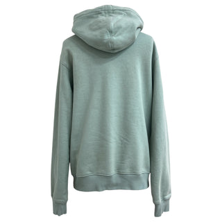 Christian Dior Green Cotton Hoodie With Embroidered CD Logo