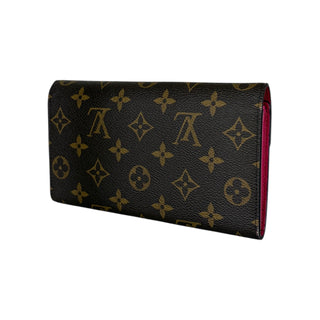 Louis Vuitton Brown Monogram Love Lock Sarah Long Wallet