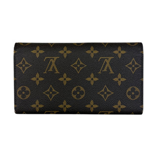 Louis Vuitton Brown Monogram Love Lock Sarah Long Wallet