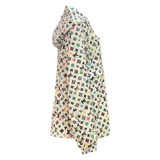 Louis Vuitton x Tyler the Creator Multicolor Monogram Beige Windbreaker Unisex Jacket