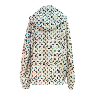 Louis Vuitton x Tyler the Creator Multicolor Monogram Beige Windbreaker Unisex Jacket