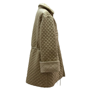Chanel Champagne Gold Quilted Parka