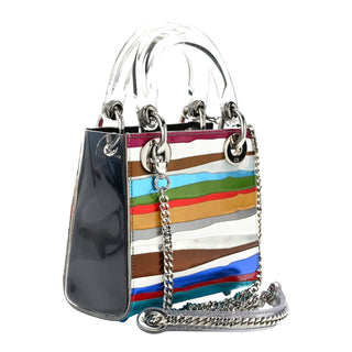 Christian Dior x Wang Guangle Multicolour Mini PVC Lady Dior Acrylic Bag