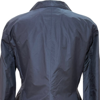 Christian Dior Navy Double-Breasted Lightweight Jacket