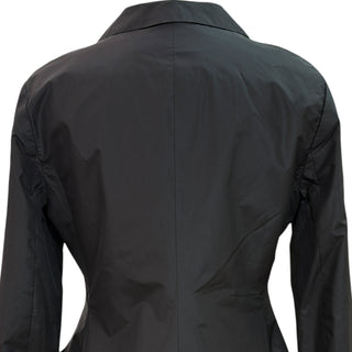 Christian Dior Tailored Double-Breasted Black Silk Jacket