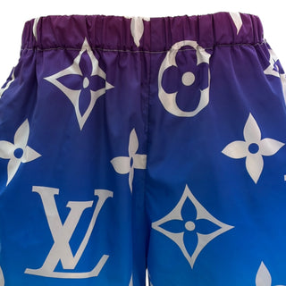 Louis Vuitton Monogram Gradient Blue Swim Shorts