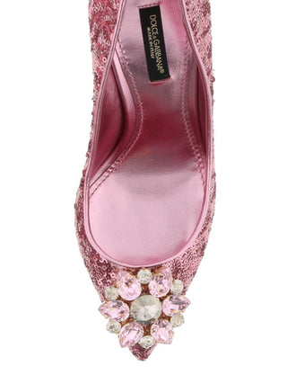 Dolce & Gabbana Jewel Sequinned Pumps