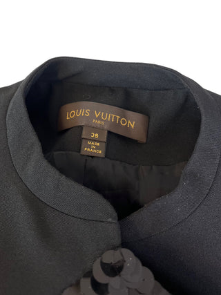 Louis Vuitton Collarless Sequin Jacket