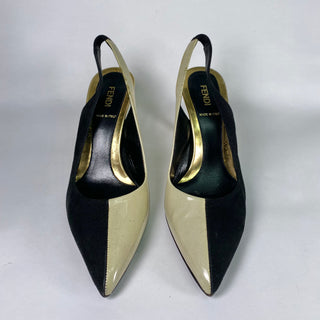 Fendi Two Tone Heels