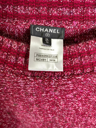 Chanel Tweed Crop Top