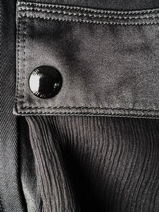 Givenchy Black Panelled Jacket and Trouser Set