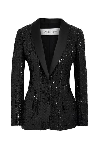 Valentino Sequin Blazer