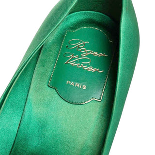 Roger Vivier Green Pumps