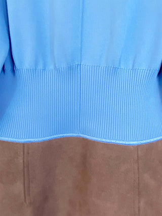 Louis Vuitton Two Tone Long Sleeve Zipped Dress