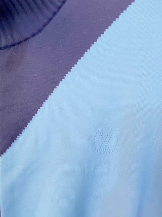 Louis Vuitton Two Tone Long Sleeve Zipped Dress